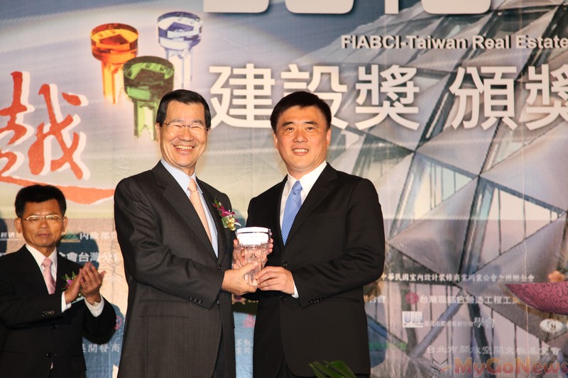 台北市榮獲2010年國家建設卓越獎3項大獎