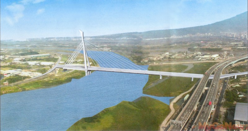 社子大橋2012年完工帶動社子島開發